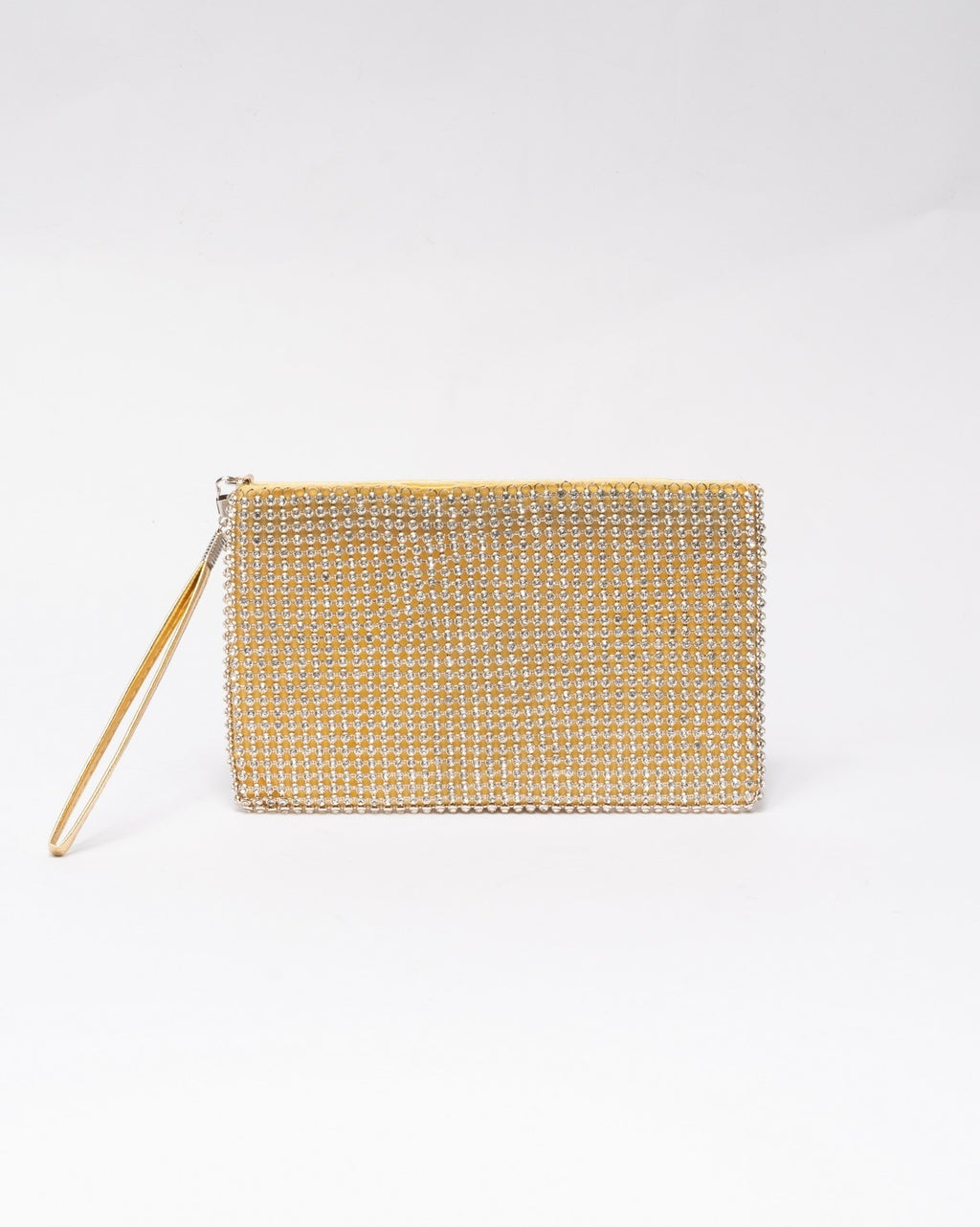 GOLD | Pochette strass all over - ORO
