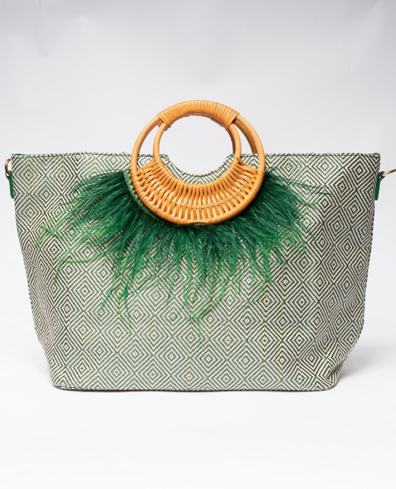 immagine-1-sstore-shopper-in-rafia-intrecciata-ed-ecopelle-con-doppio-manico-rigido-in-vimini-e-piume-green-borse-pf213_green