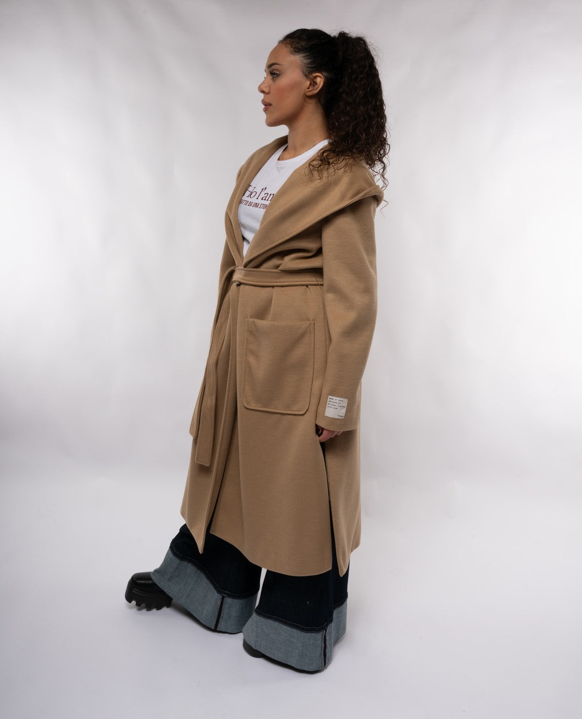 immagine-2-please-cappotto-da-donna-please-doppio-petto-con-cappuccio-e-cintura-cammello-cappotti-k0gaqy4000_cammello