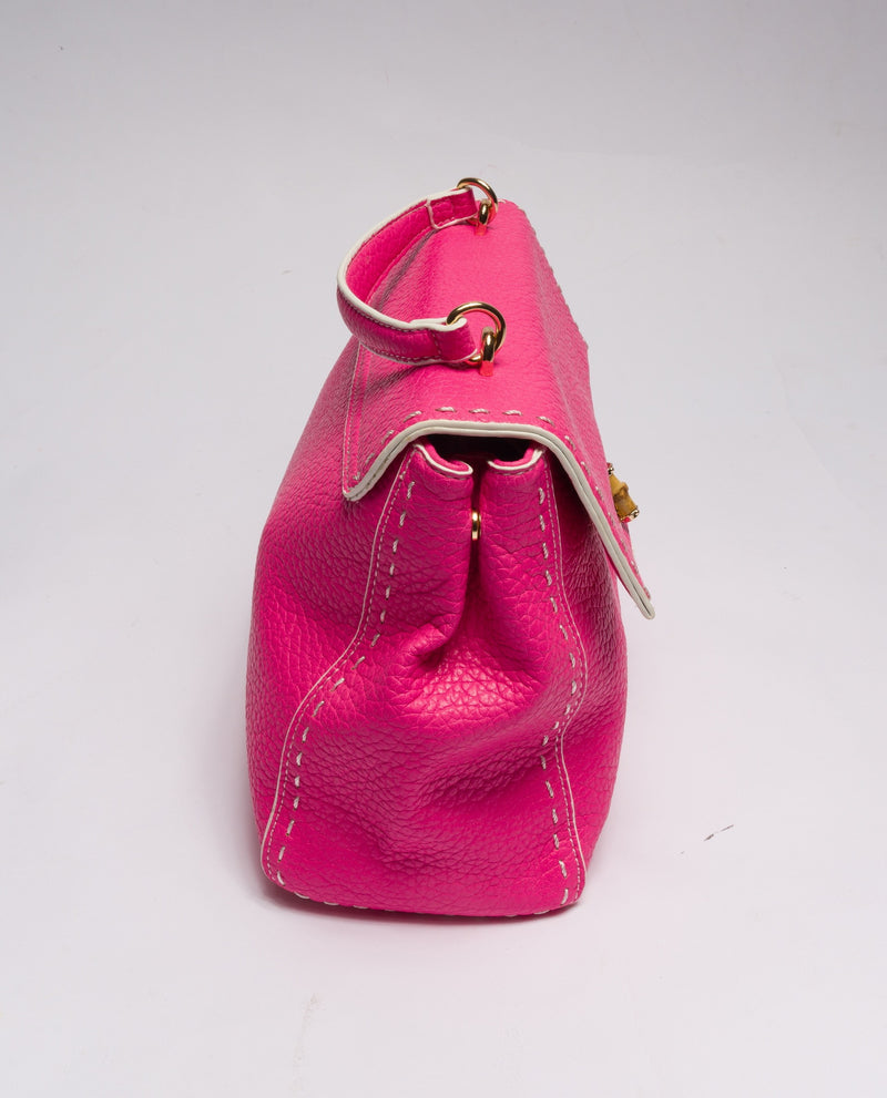 immagine-2-sstore-borsa-a-mano-in-ecopelle-con-manico-tracolla-e-impunture-a-contrasto-fuxia-borse-pf477_fuxia