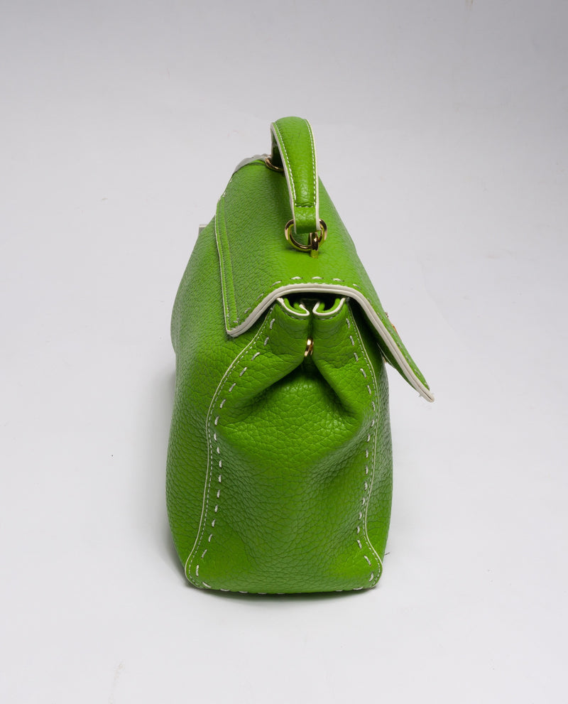 immagine-2-sstore-borsa-a-mano-in-ecopelle-con-manico-tracolla-e-impunture-a-contrasto-verde-borse-pf477_verde