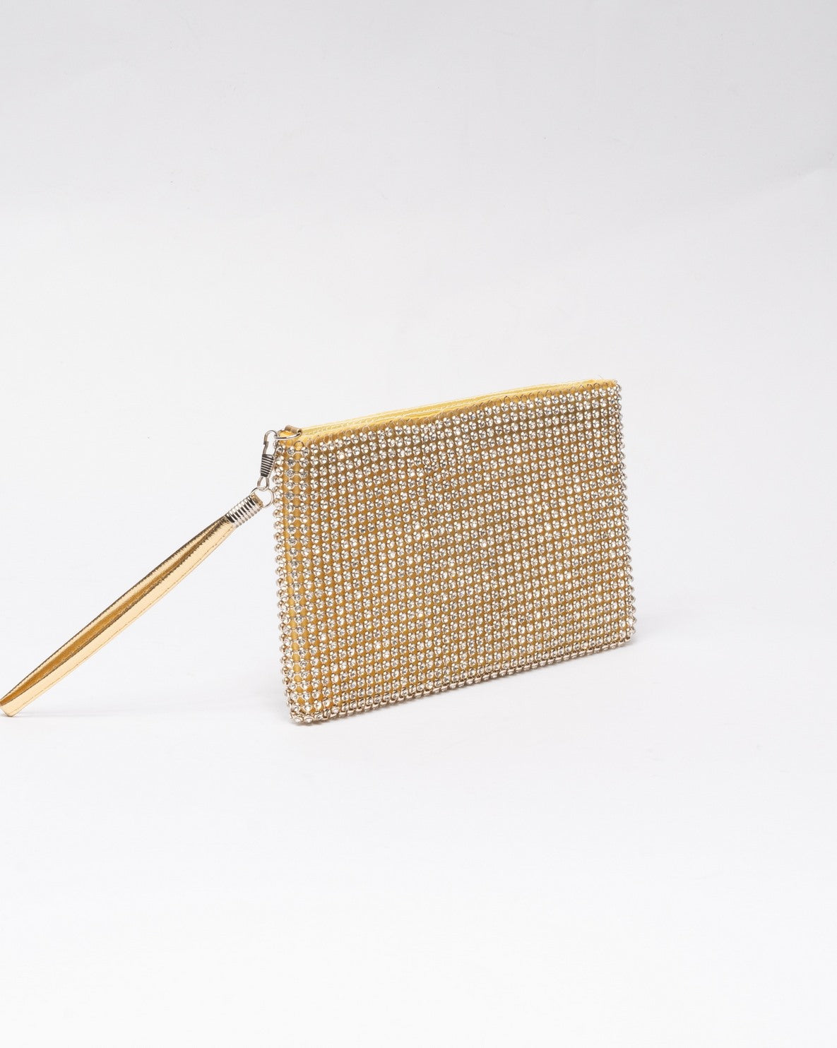 GOLD | Pochette strass all over - ORO