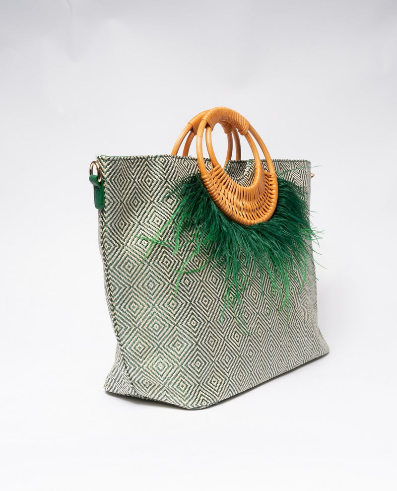 immagine-2-sstore-shopper-in-rafia-intrecciata-ed-ecopelle-con-doppio-manico-rigido-in-vimini-e-piume-green-borse-pf213_green