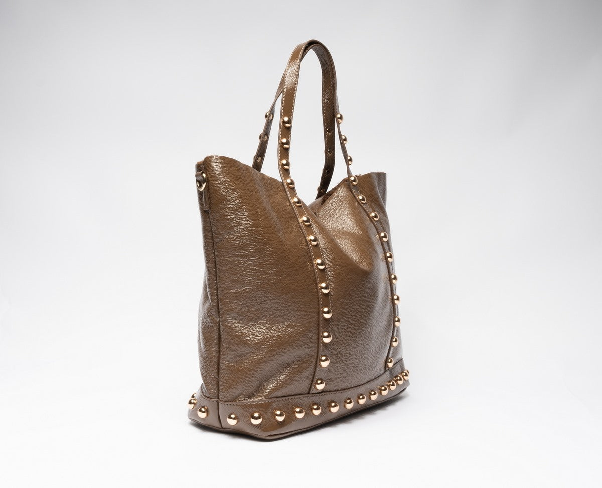 immagine-2-sstore-tote-bag-in-ecomontone-rovesciato-effetto-vernice-con-borchie-brown-borse-pf673_brown