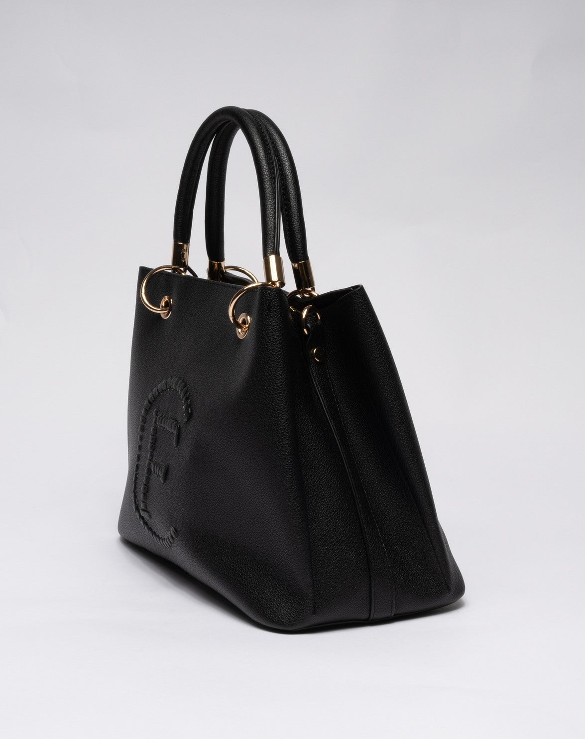 immagine-3-cristina-effe-tote-bag-cristina-effe-doppio-manico-in-ecopelle-logo-ricamato-black-borse-naike_black