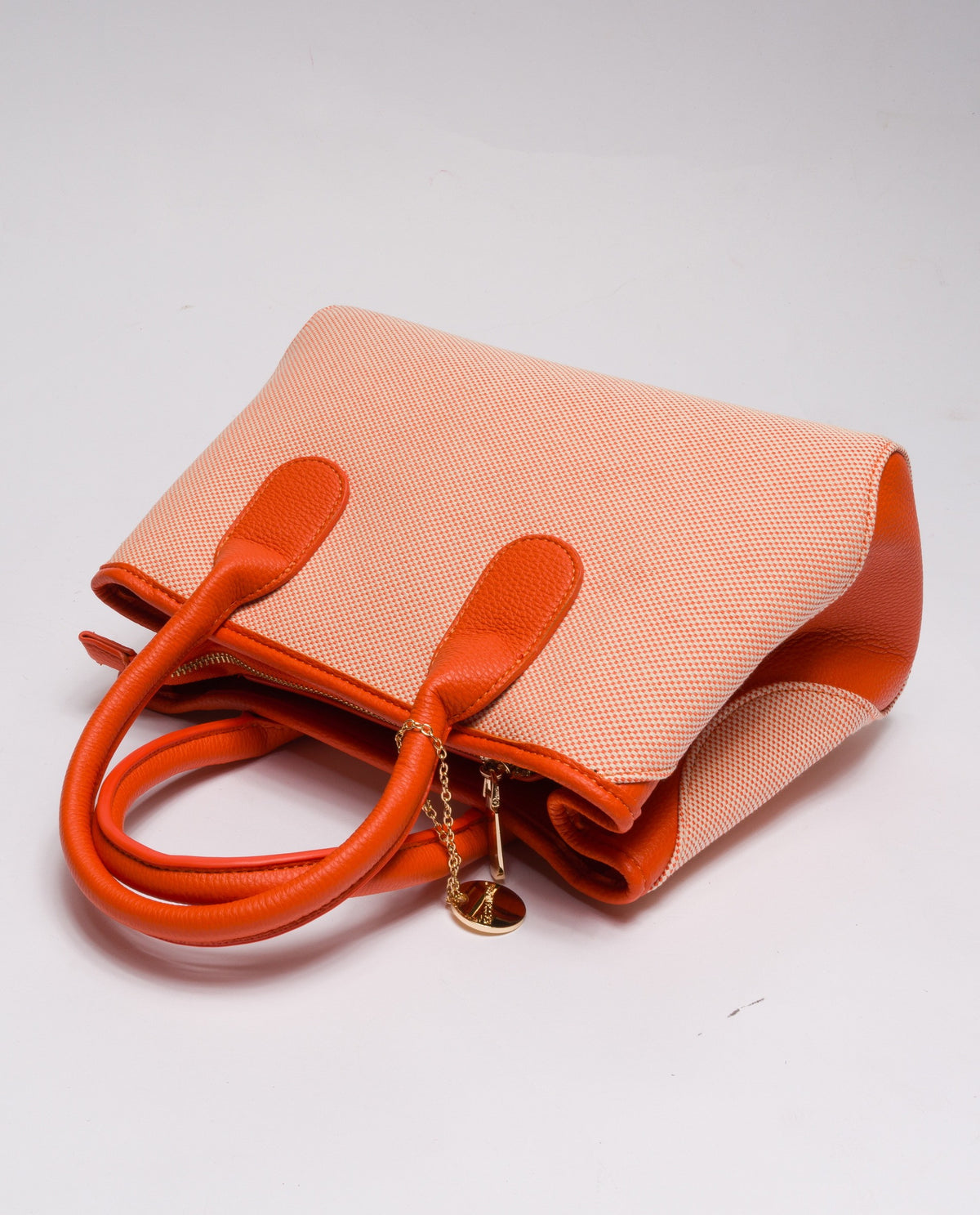 immagine-3-sstore-borsa-da-donna-due-manici-ecopelle-rivestita-in-tela_-arancio-borse-ksb70715_-arancio