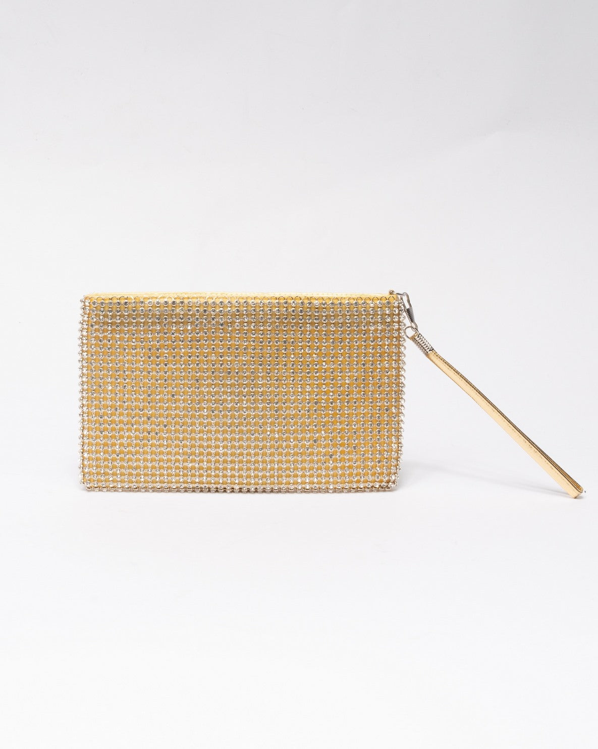 GOLD | Pochette strass all over - ORO
