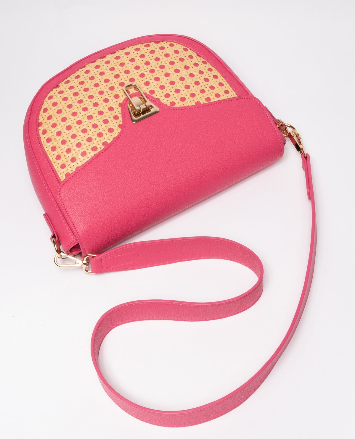 immagine-4-alex-max-borsa-a-tracolla-alex-max-in-ecopelle-modello-saddle-bag-con-inserto-in-paglia-fuchsia-borse-bo1205_fuchsia