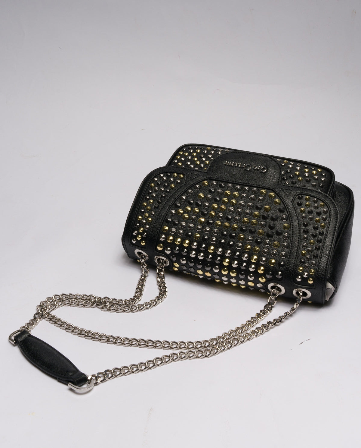 immagine-4-gio-cellini-borsa-a-spalla-gio-cellini-charlie-all-studs-in-ecopelle-martellata-con-borchie-nero-borse-aa066_nero