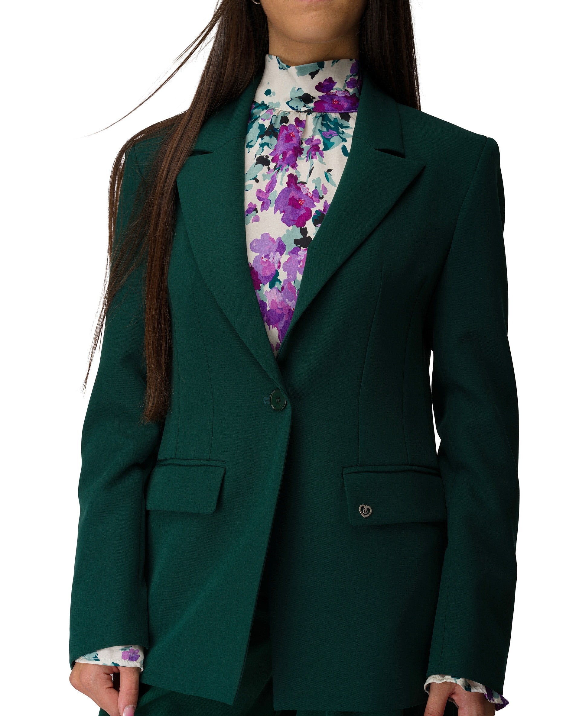 Please Giacca da donna completo del tailleur verde Giacche e Blazer Donna Sstore