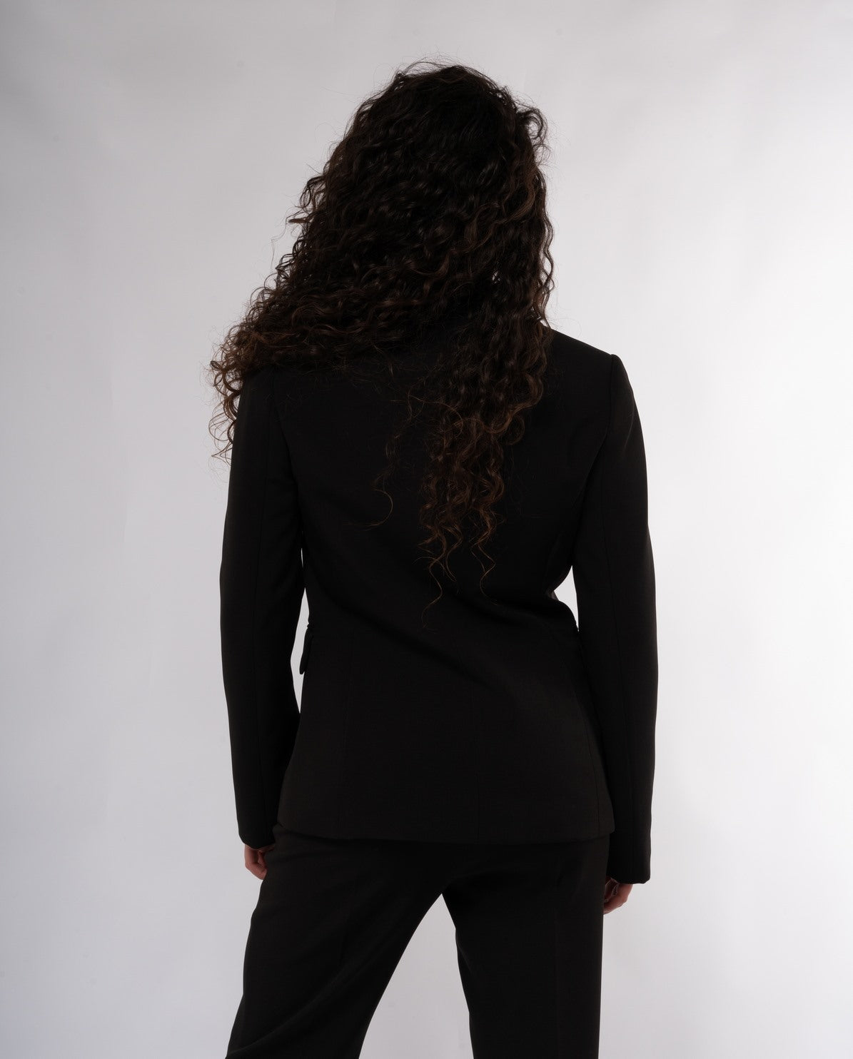 immagine-4-please-giacca-da-donna-please-monopetto-avvitata-collo-reverse-nero-giacche-e-blazer-j493qramon_nero