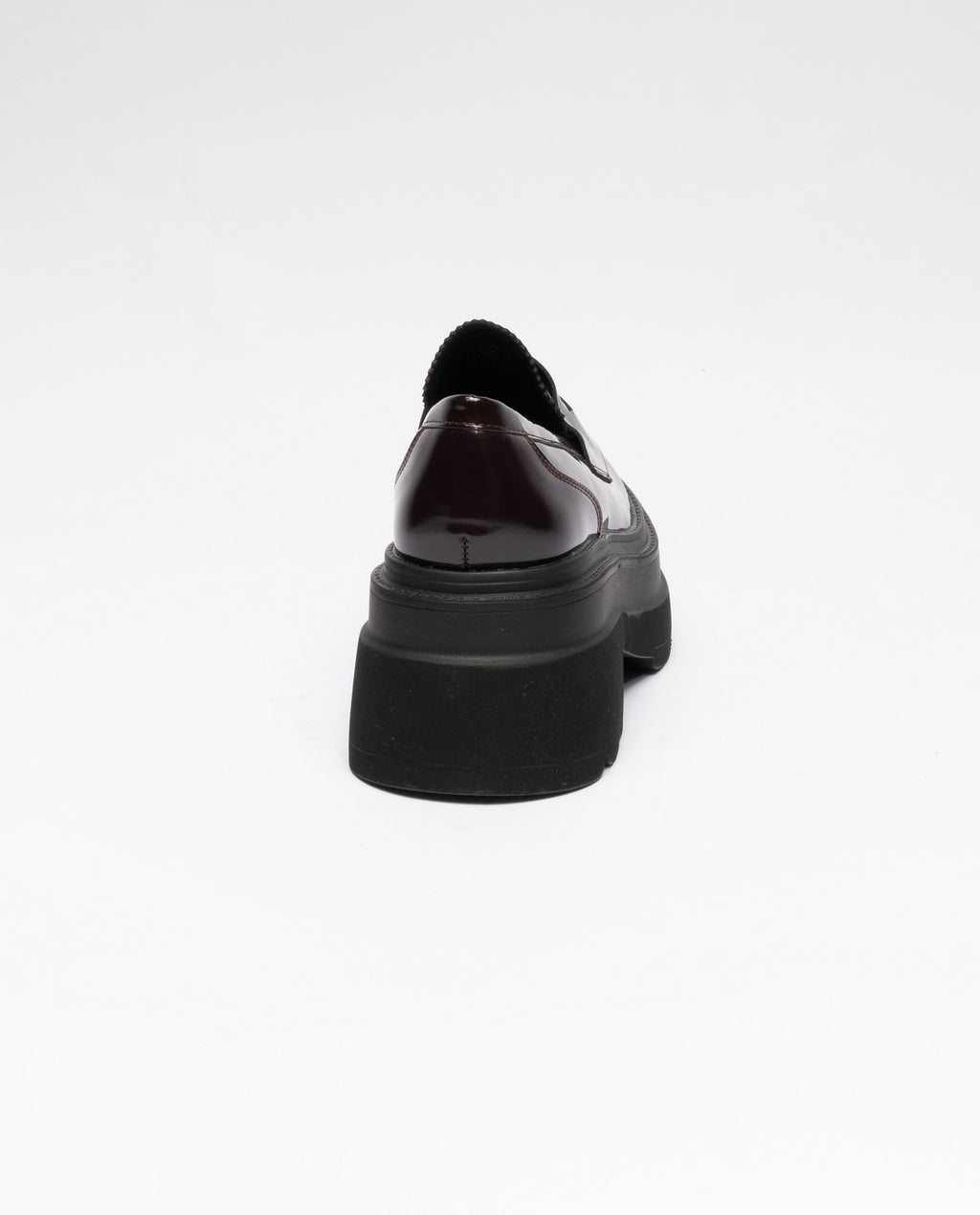 BORDEAUX | Mocassini in ecopelle con suola chunky