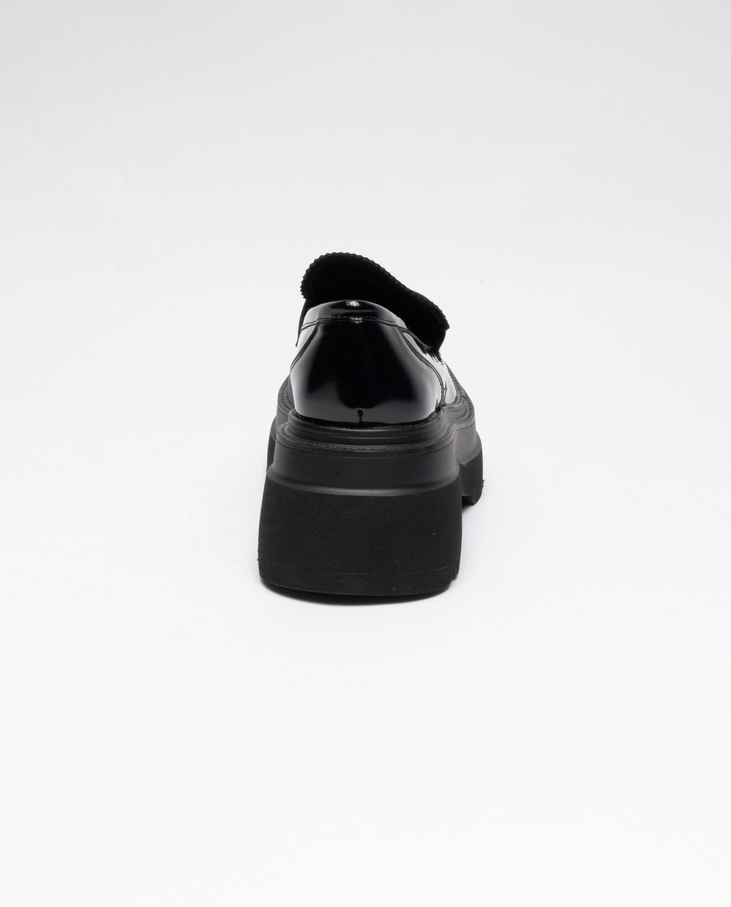 NERO | Mocassini in ecopelle con suola chunky