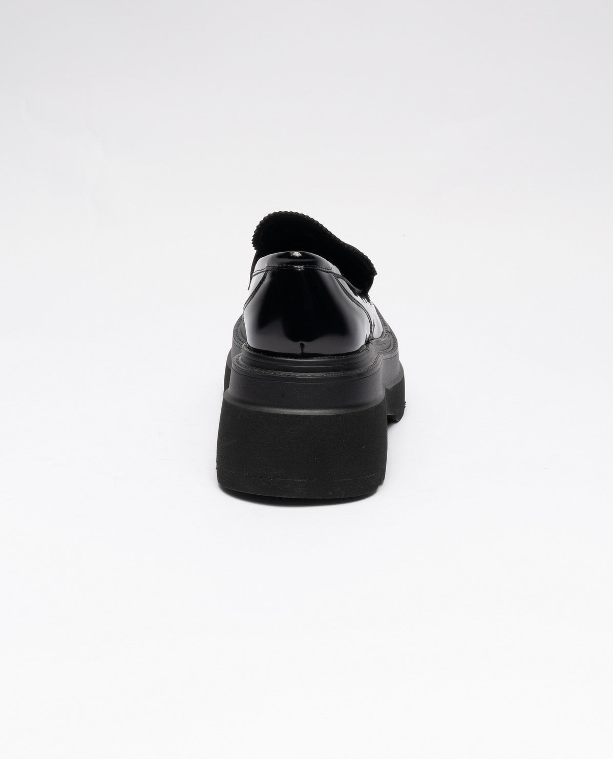 NERO | Mocassini in ecopelle con suola chunky