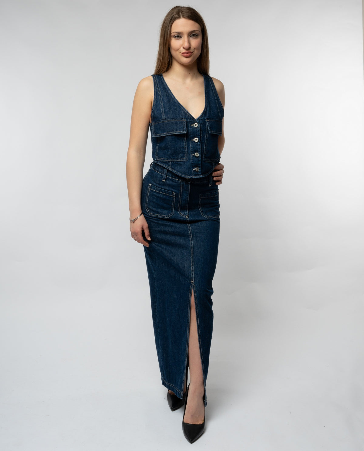 immagine-5-please-gonna-jeans-lunga-please-made-in-italy-100-cotone-blu-jeans-gonne-g0lheh0npw_blu-denim