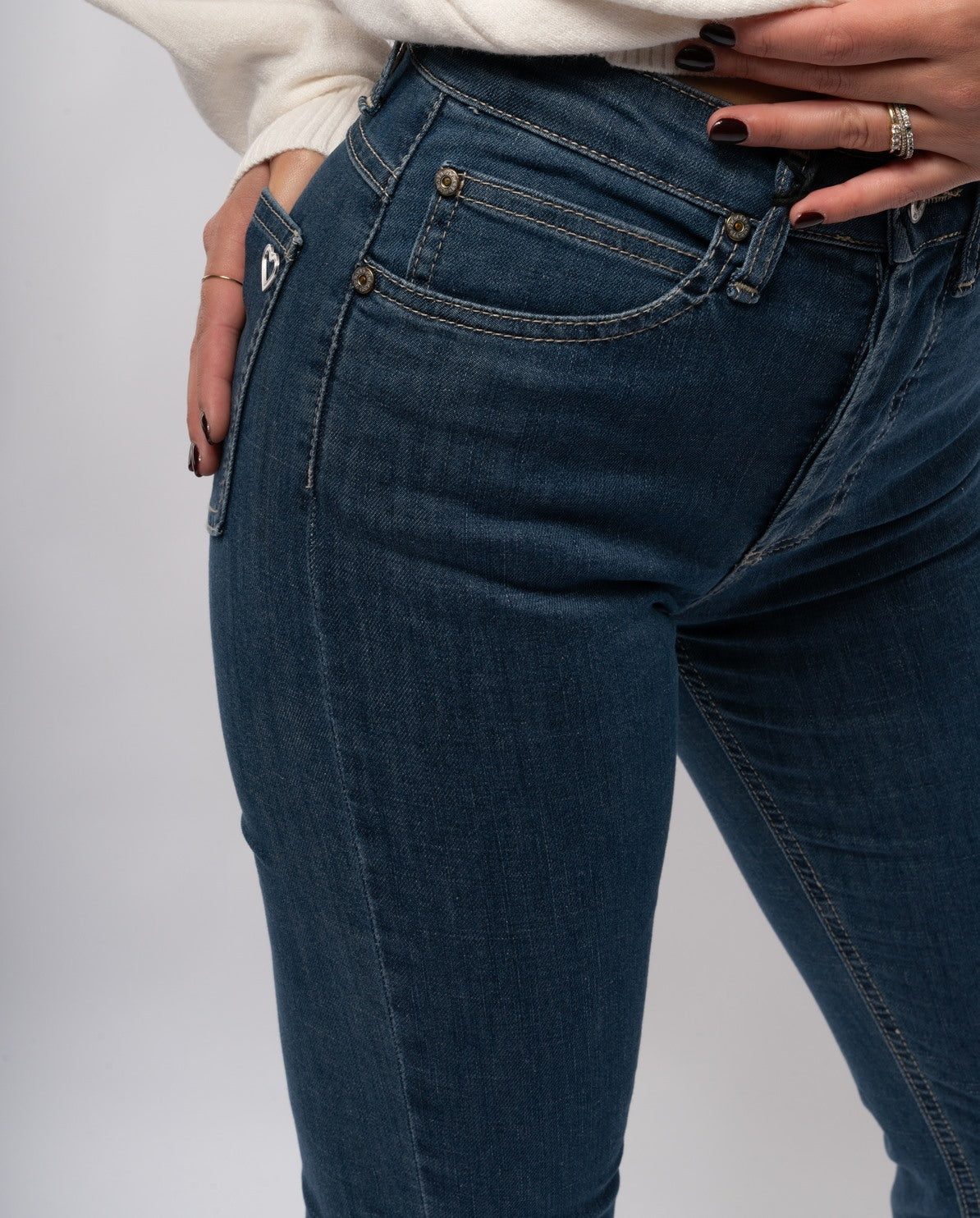 immagine-5-please-jeans-please-da-donna-elasticizzato-straight-leg-vita-media-blu-denim-pantaloni-p0x5bq2c87_blu-denim