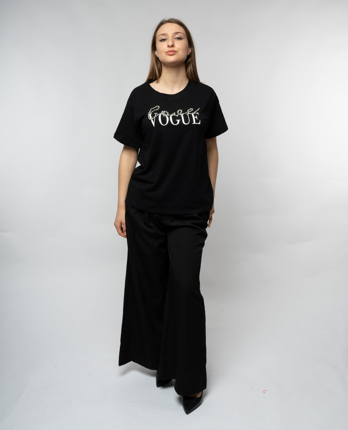 immagine-5-sstore-t-shirt-girocollo-mezza-manica-con-scritta-e-applicazione-di-strass-nero-t-shirt-top-s-149_nero