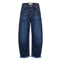 PLEASE Jeans Please BAGGY con Orlo Sfrangiato - Blu Denim - foto 1