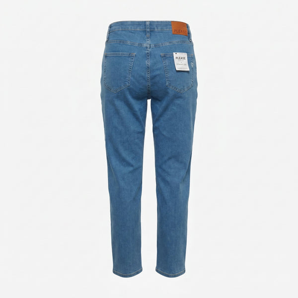 PLEASE Jeans Please Straight leg - Blu Denim - foto 1