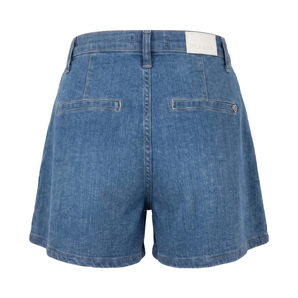 PLEASE Shorts Please regular-fit con pinces e tasche frontali - foto 1