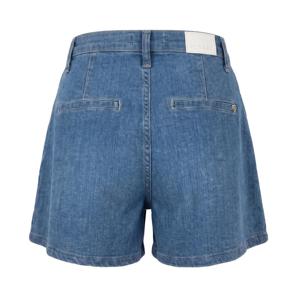 PLEASE Shorts Please regular-fit con pinces e tasche frontali - foto 1