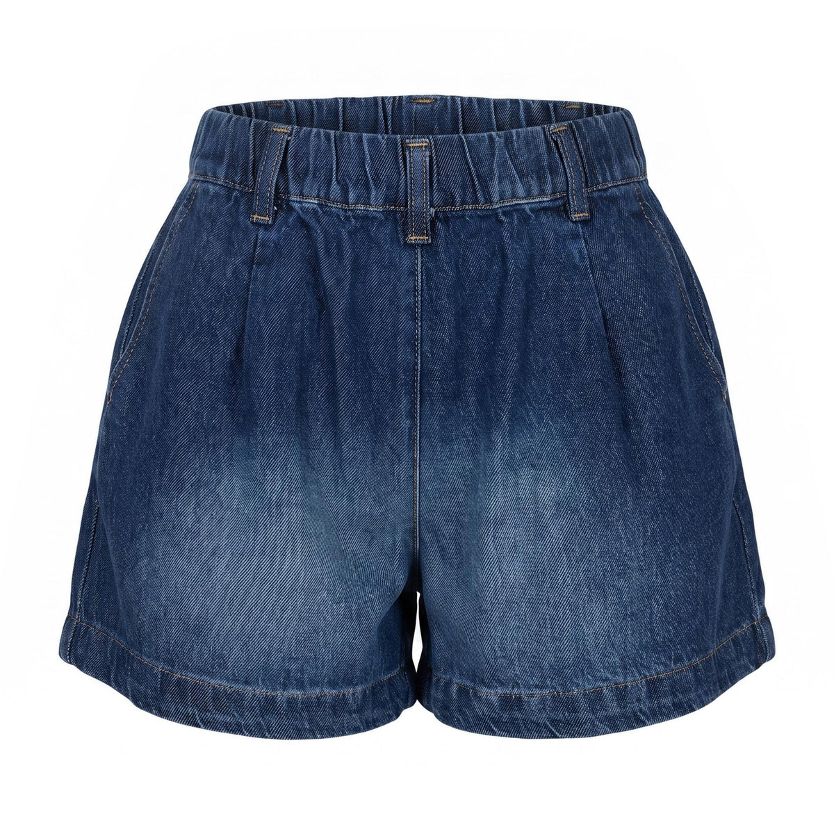 PLEASE Shorts Please regular fit denim effetto lavato - foto 1