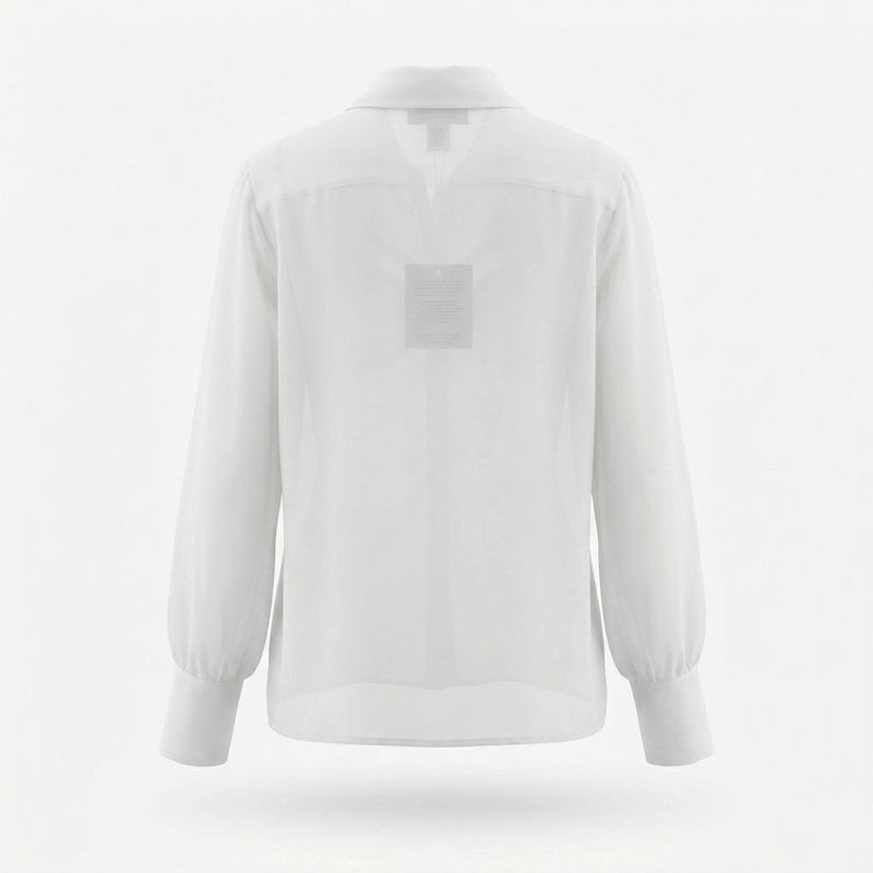 Sstore Camicia ZAHJR manica Lunga - Panna - foto 2