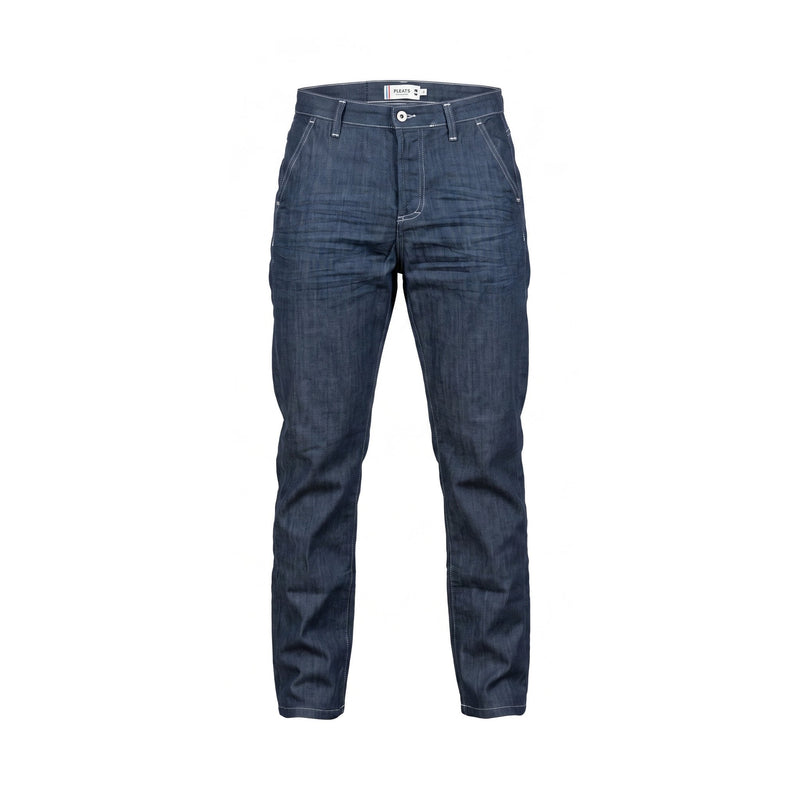 Sstore Jeans Donna Please a Sigaretta - Denim Scuro con Cuciture a Contrasto - foto 1