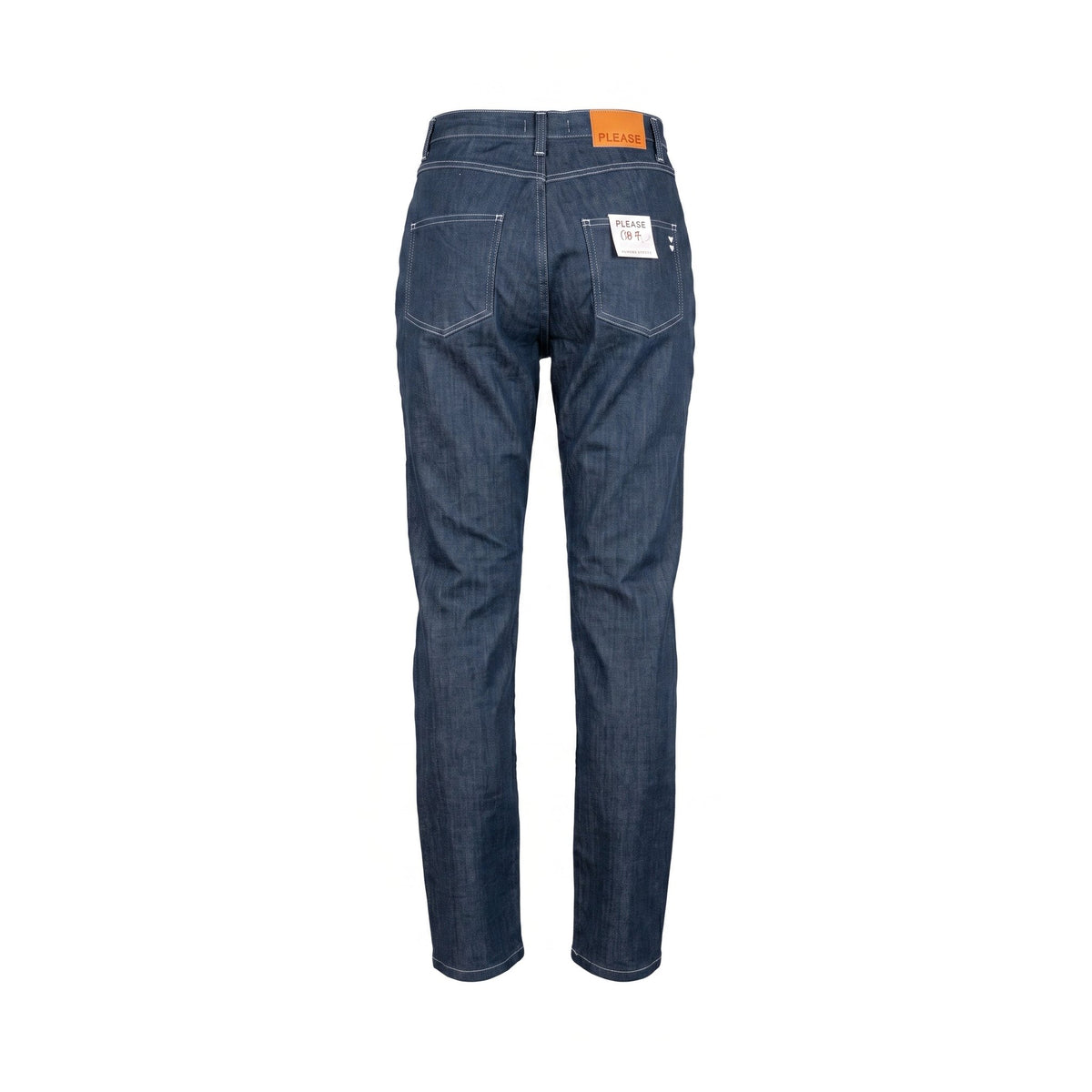 Sstore Jeans Donna Please a Sigaretta - Denim Scuro con Cuciture a Contrasto - foto 2
