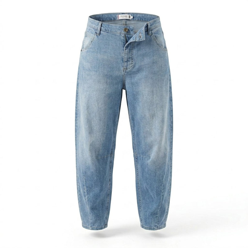 Sstore Jeans Please Baggy - Blu Denim - foto 1