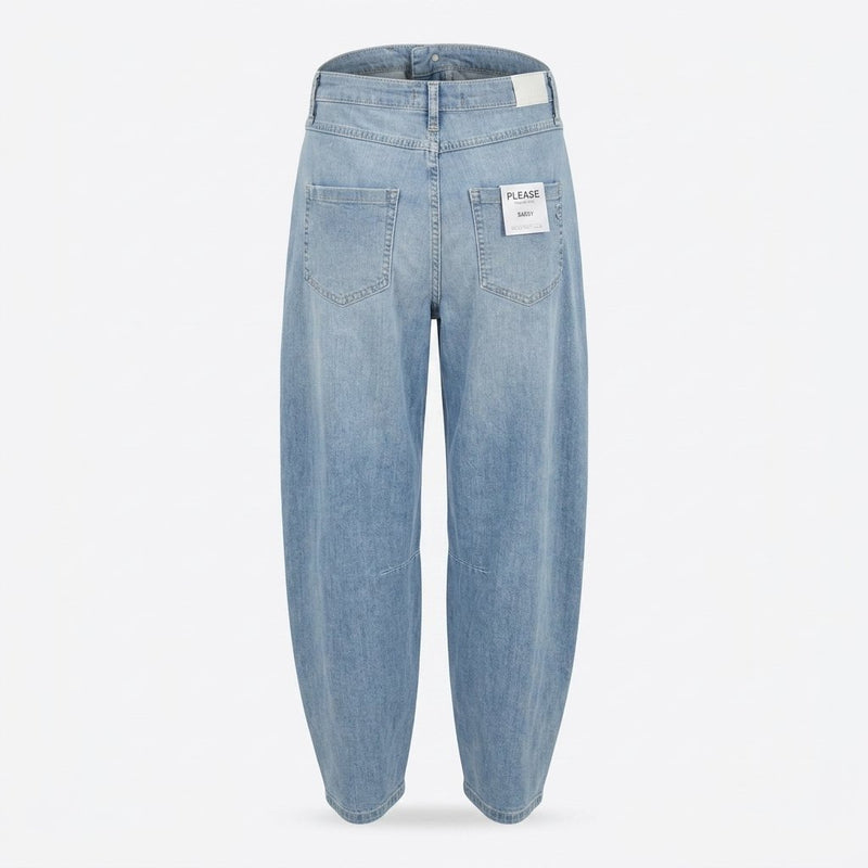 Sstore Jeans Please Baggy - Blu Denim - foto 2