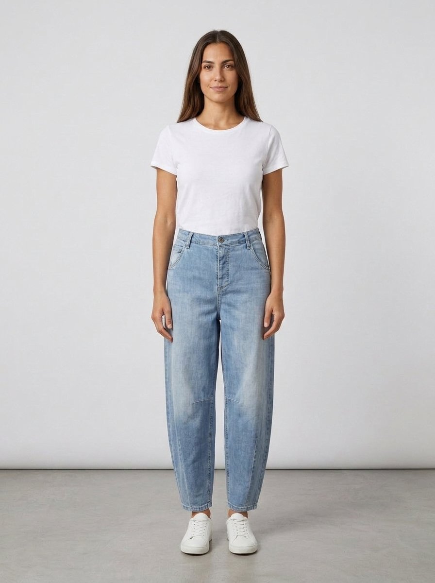 Sstore Jeans Please Baggy - Blu Denim - foto 3