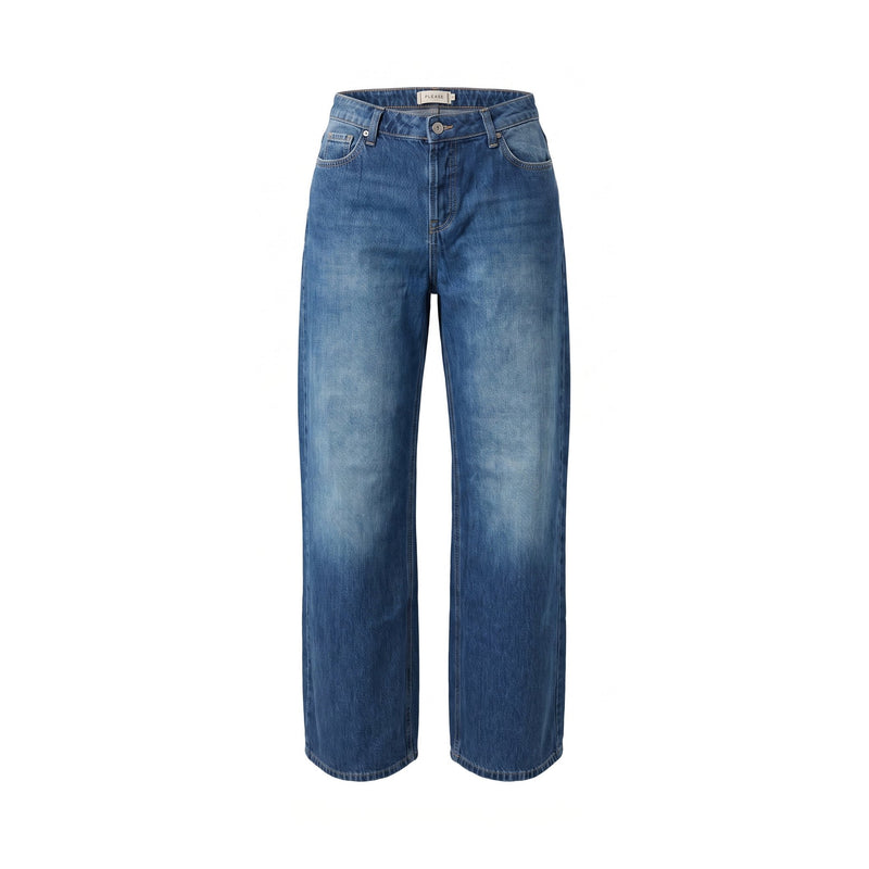 Sstore Jeans Please Flare a Zampa con Sfumature – Lavaggio Medio - foto 1