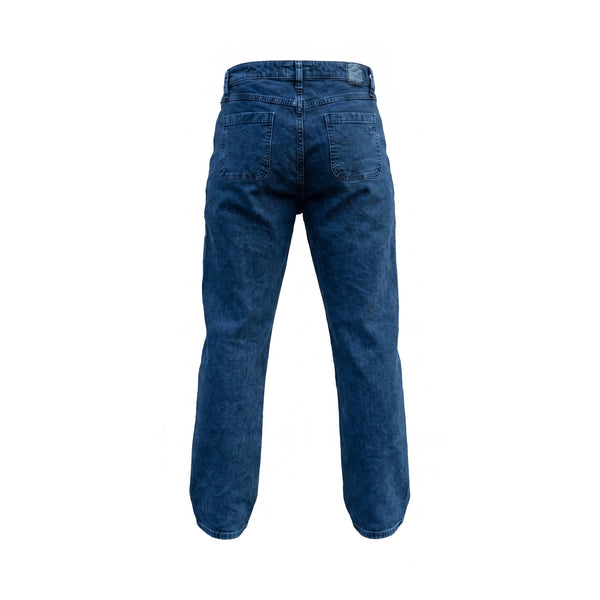 Sstore Jeans Please Gamba diritta - Lavaggio marmorizzato - foto 2