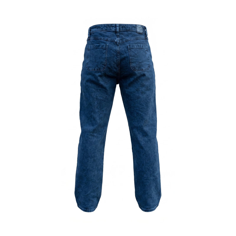 Sstore Jeans Please Gamba diritta - Lavaggio marmorizzato - foto 2