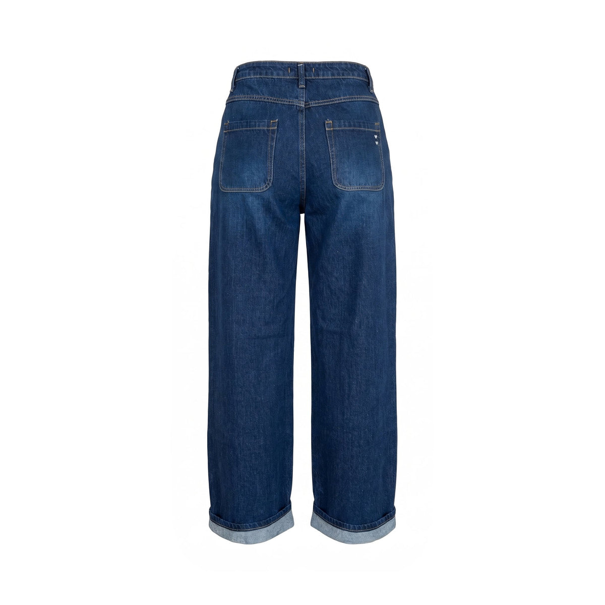 Sstore Jeans Please Gamba Larga - Blu denim - foto 2