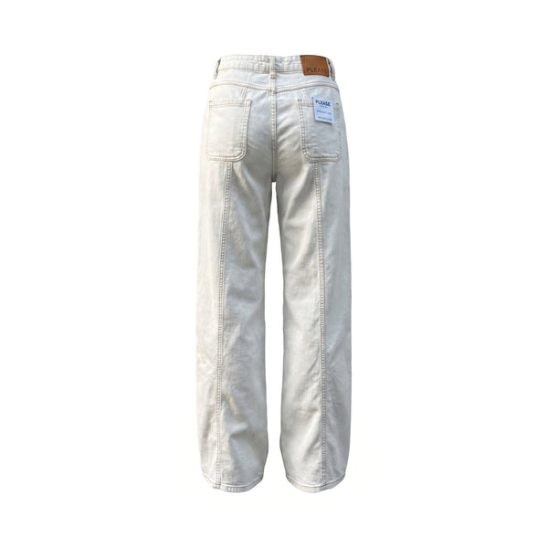 Sstore Jeans Please Straight Leg in Denim - Panna - foto 2