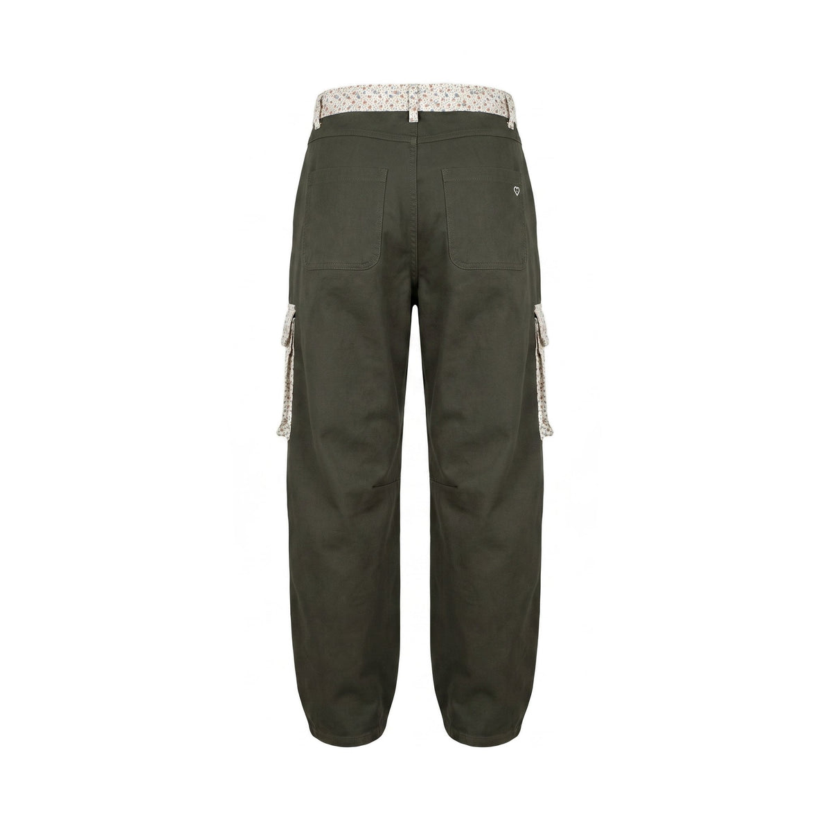 Sstore Pantaloni Cargo Please Regular Fit con Dettagli Pizzo Macramè - foto 2
