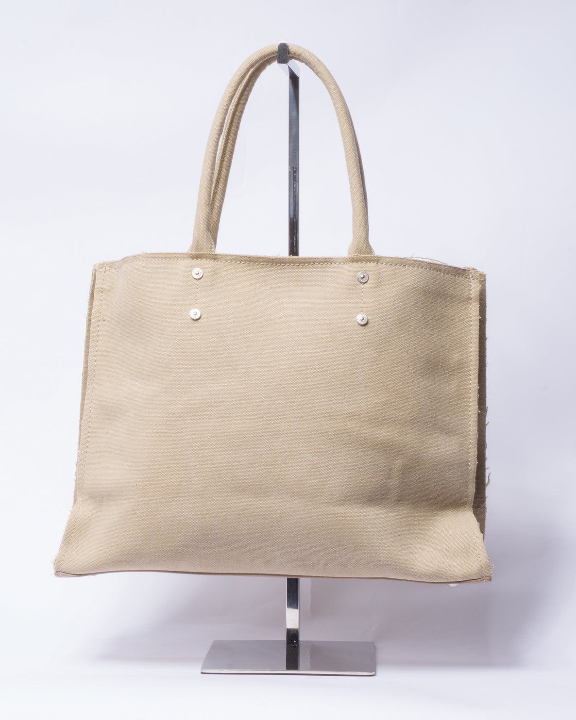 Shopper in Tela- Beige