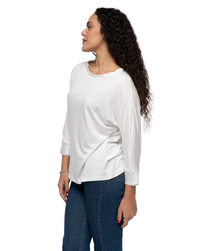 immagine-2-sstore-camicia-senza-bottoni-con-maniche-a-tre-quarti-bianca-camicie-e-bluse-sa23043_bianco