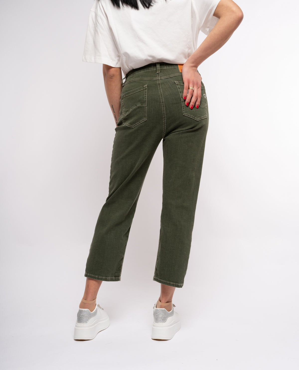 immagine-3-please-pantaloni-jeans-please-made-in-italy-modello-baggy-verde-jeans-p2yucgsca5_verde