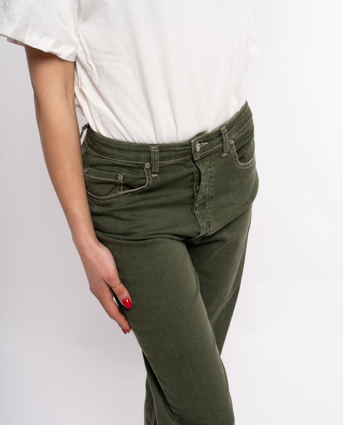 immagine-4-please-pantaloni-jeans-please-made-in-italy-modello-baggy-verde-jeans-p2yucgsca5_verde